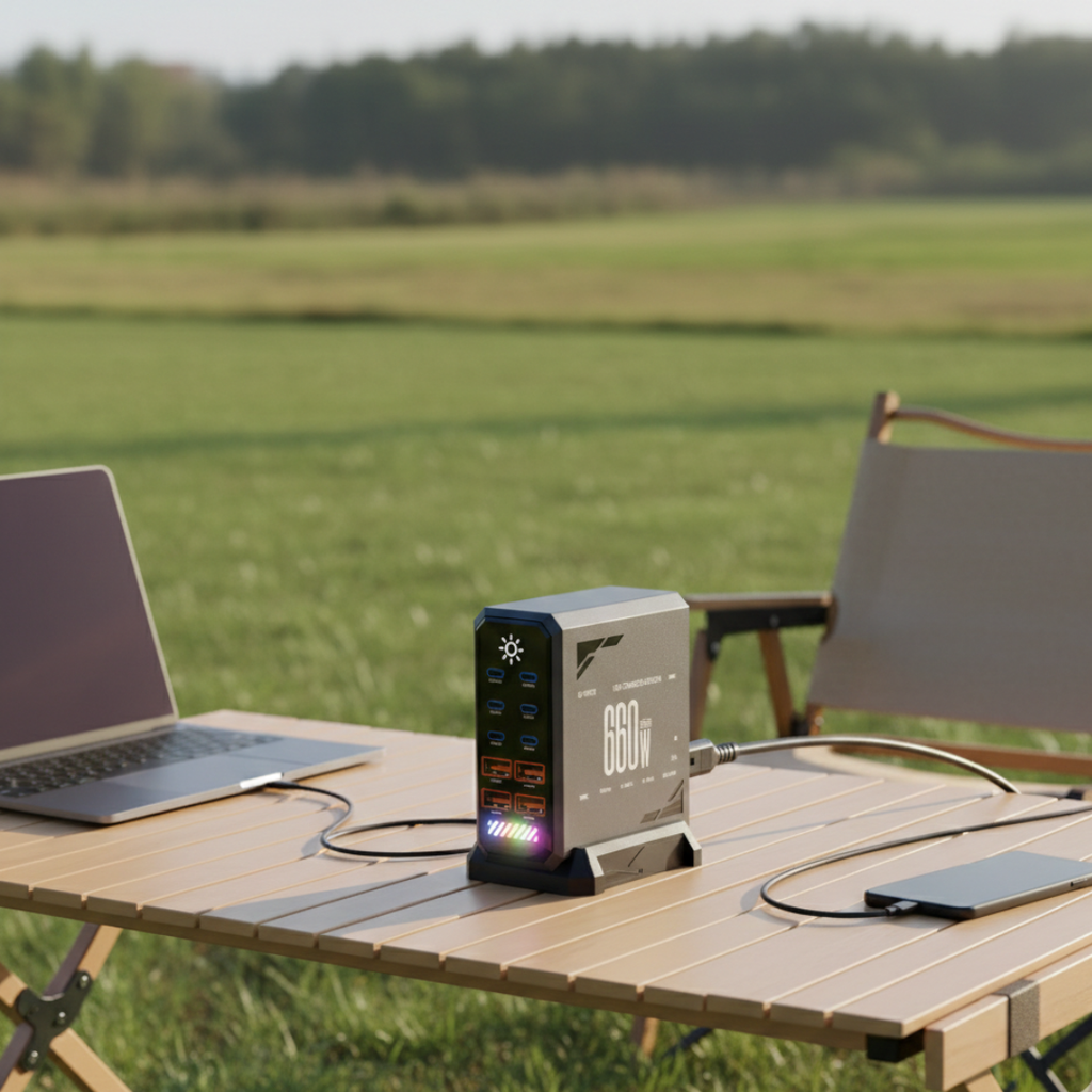 USB-C Charging Station for Multiple Devices and More | Temsk