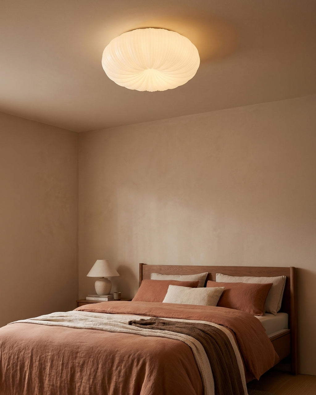 Iris Scandinavian Dimmable Ceiling Light With Metal And Acrylic Remote Control | Temsk