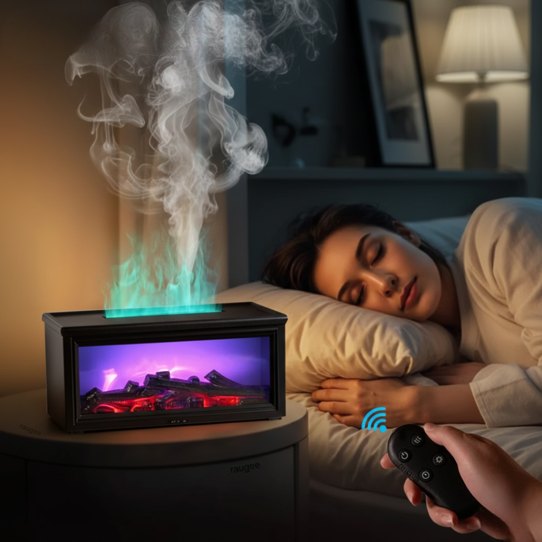 Ultrazvukový aroma difuzér Flame Mist pro domácnost nebo kancelář | Temsk