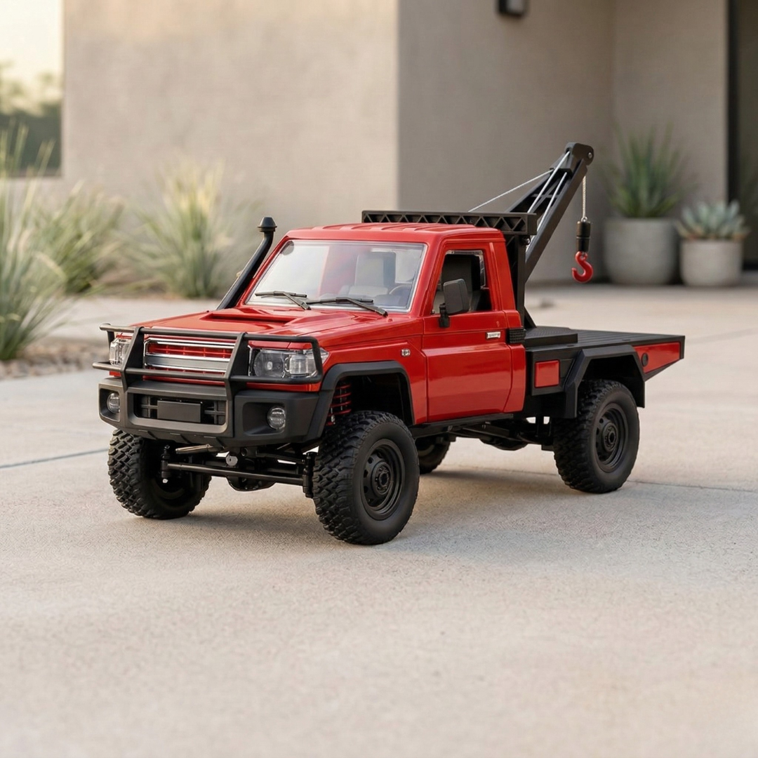 1:12 Scale 4WD RC Crawler Truck For Off-Road Climbing And Remote Control | Temsk