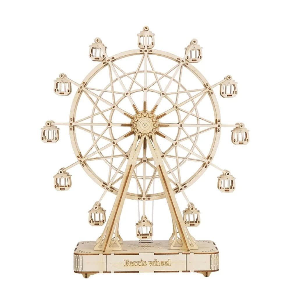 CraftLoom 3D Wooden Ferris Wheel Kit To Build Yourself | Temsk