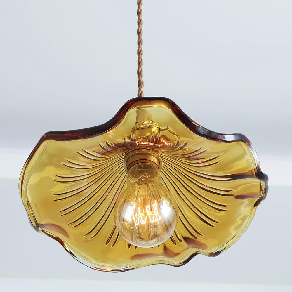 Verleihen Sie Ihrem Raum mit der Flower Glass LED-Pendelleuchte Stil | Temsk