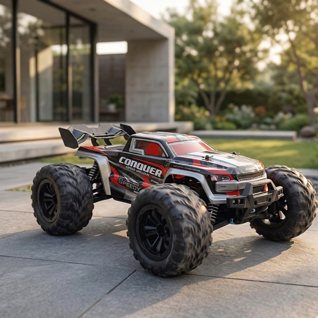 1:16 Scale 4WD RC Monster Truck 70 Kilometers Per Hour High Speed Off Road Crawler | Temsk
