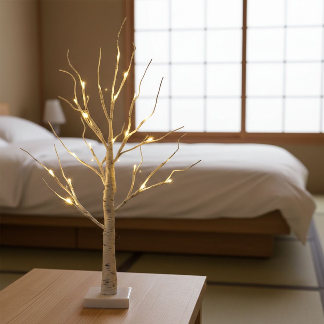 Birch Tree LED Light Decor For Cozy Ambience At Home | Temsk
