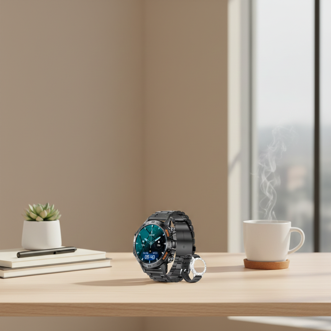 Waterproof Smartwatch With Bluetooth Calling For Everyday Durability | Temsk