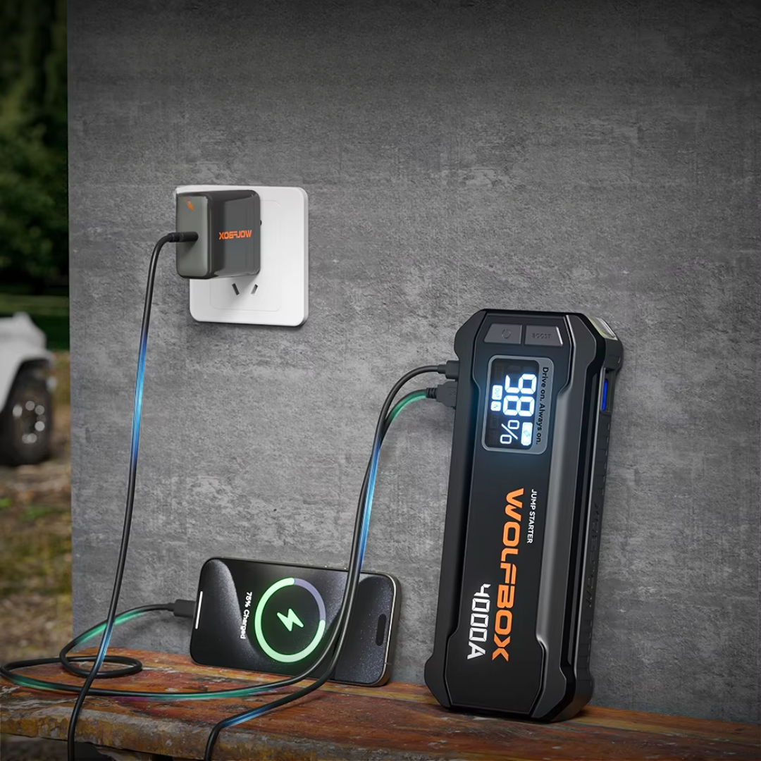 Car Jump Starter Portable Battery Booster for Cars | Temsk