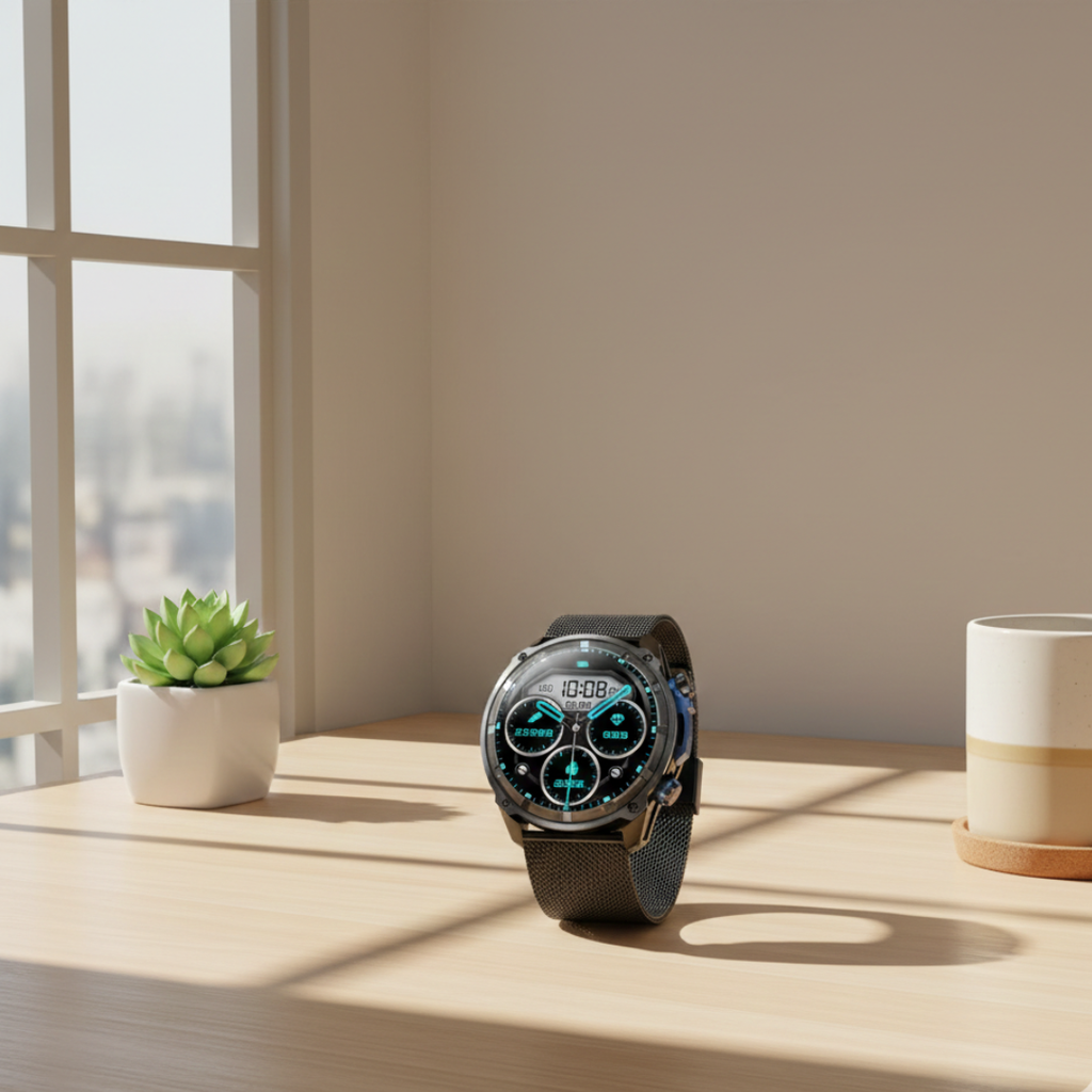 Vodotěsné venkovní GPS chytré hodinky s offline mapami – sportovní hodinky | Temsk