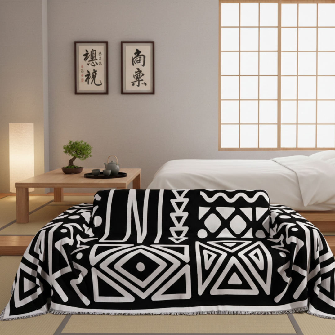 Geometric Boho Style Washable Non-Slip Sofa Cover | Temsk
