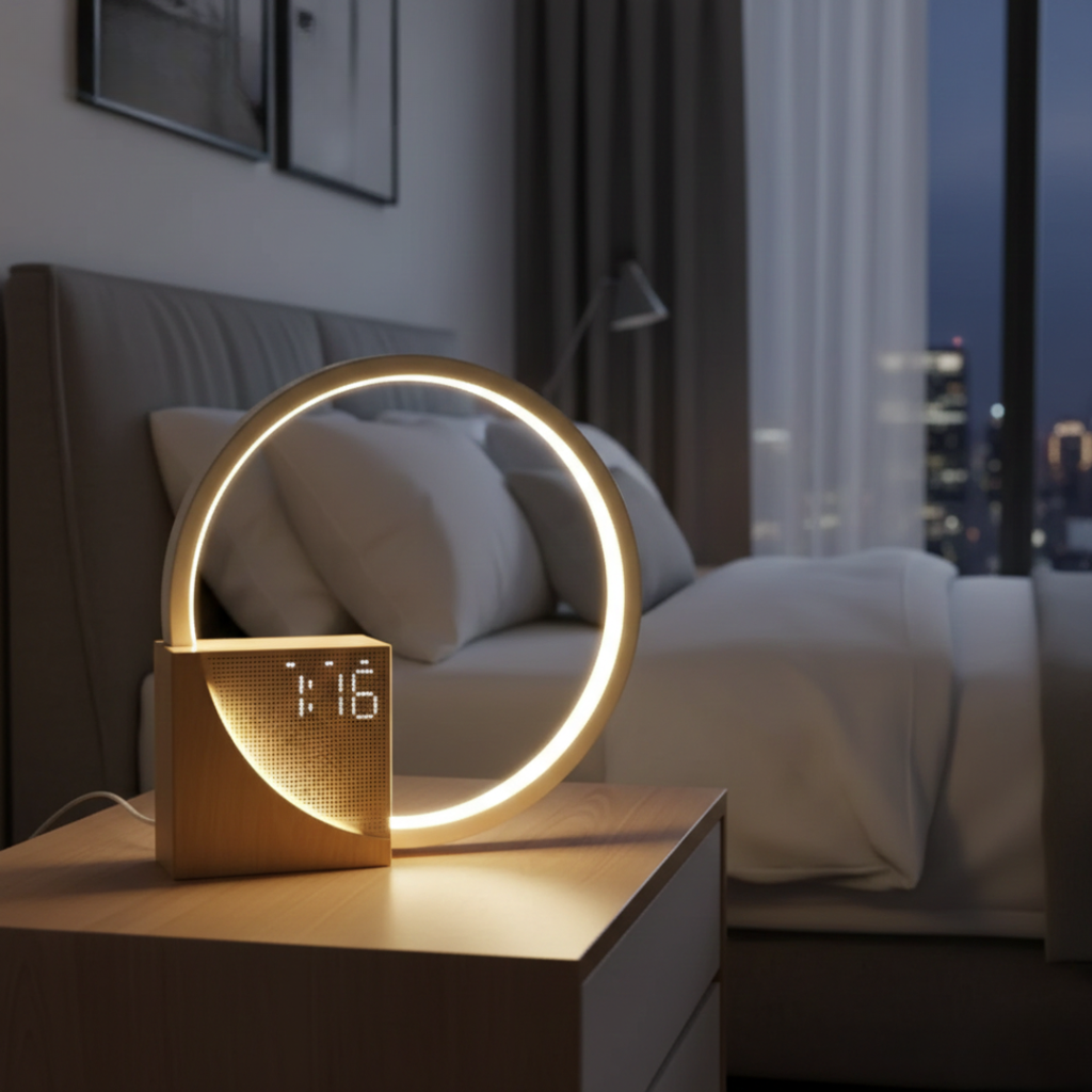 Touch Bedside Lamp With White Noise For Sleep In Bedroom | Temsk