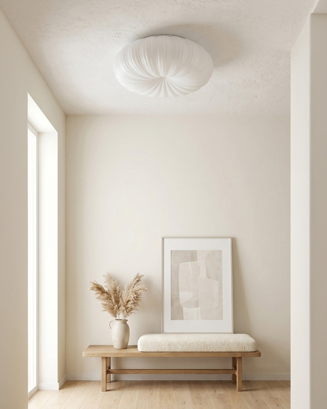 Iris Scandinavian Dimmable Ceiling Light With Metal And Acrylic Remote Control | Temsk