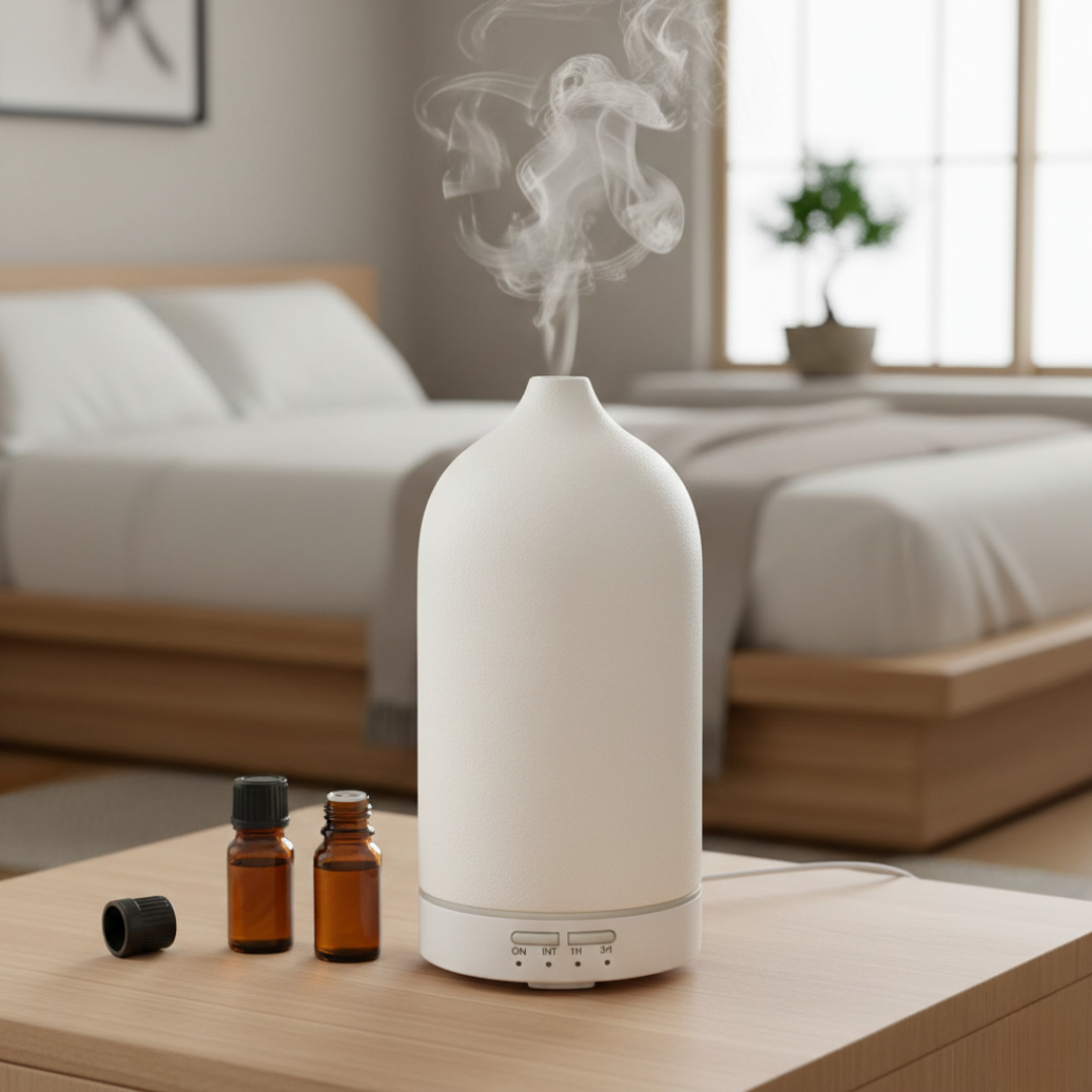 Keramický difuzér esenciálních olejů pro aromaterapii | Temsk