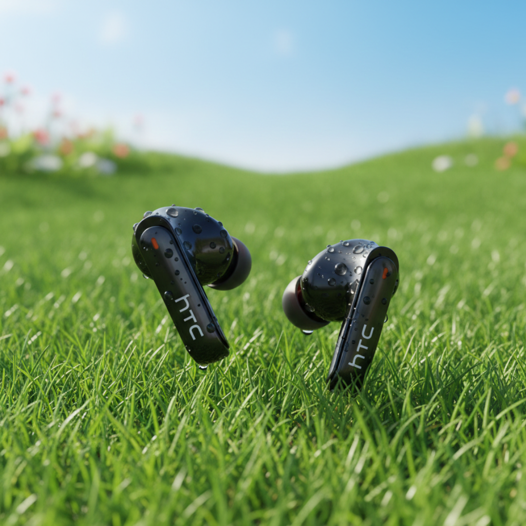 Wireless Earbuds With Touchscreen Case By HTC NE70 | Temsk