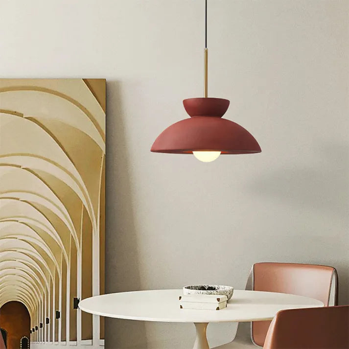 Virelle | Nordic Minimalist Pendant Light With Warm Glow | Snurv | Temsk
