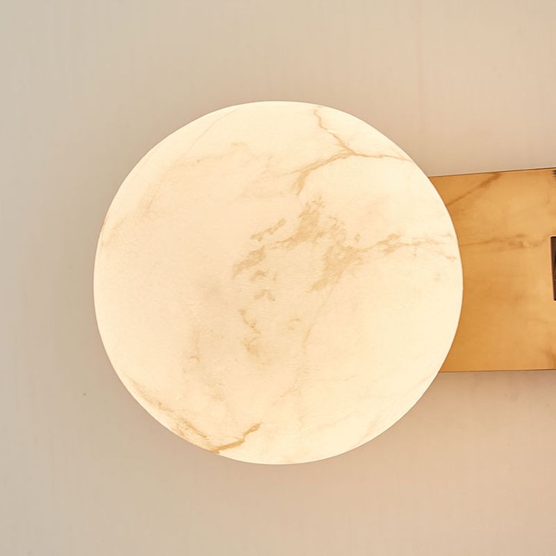 LunarBeam Wandleuchte Duo mit Umgebungslicht und verstellbarem Spot für nordisches Schlafzimmer | Temsk
