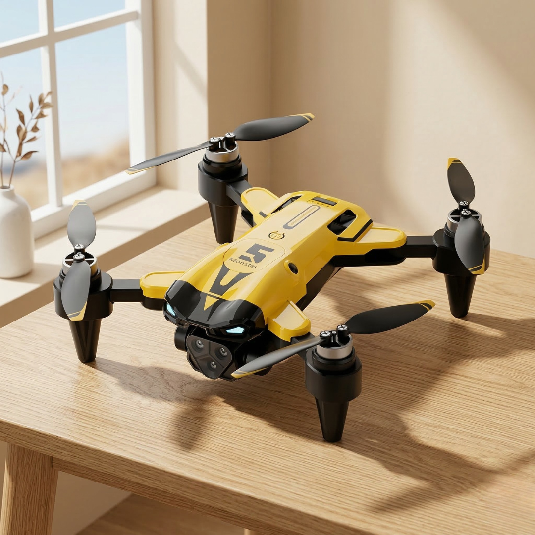 8K Drone With Triple Camera System For High Detail Aerial Imaging | Temsk