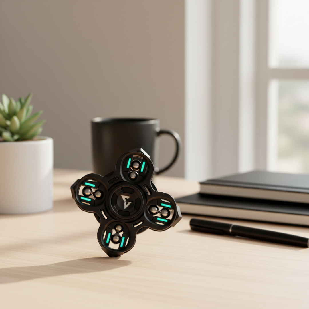 Metal Fidget Spinner For Stress Relief For Adults And Teens | Temsk