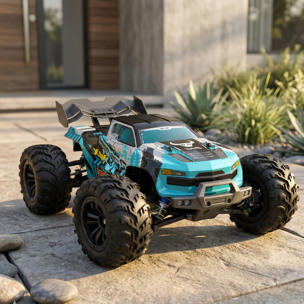 1:16 Scale 4WD High-Speed Brushless RC Car for Off-Road Remote Control Truck | Temsk