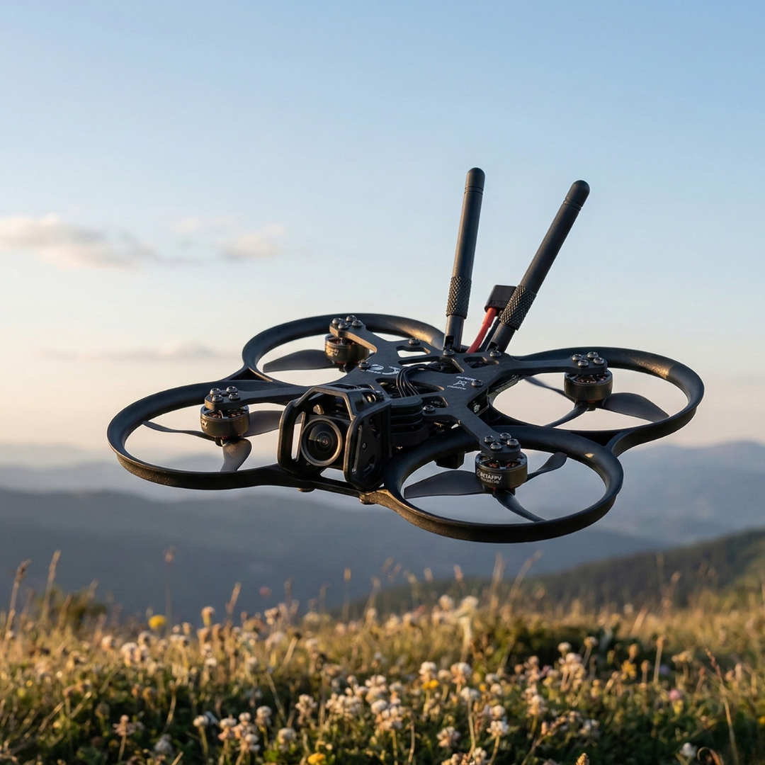 FPV børsteløs drone med RGB-lyssystem til quadcopter-entusiaster | Temsk