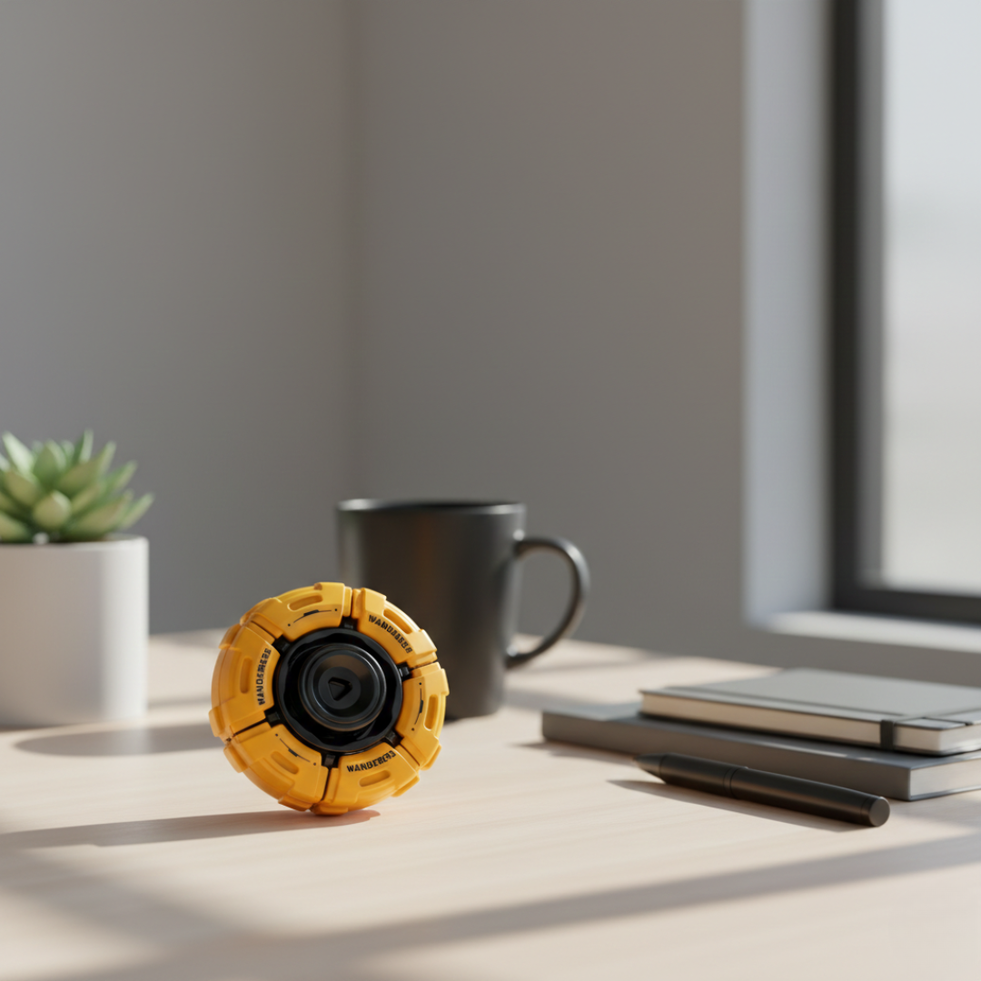 Glowing Metal Fidget Spinner For Desk Or Office Use Everyday | Temsk