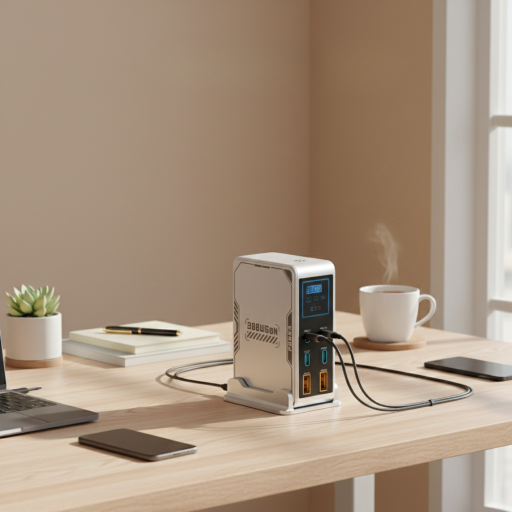 PowerHub 300W GaN nabíječka s více porty pro všechna vaše zařízení | Temsk