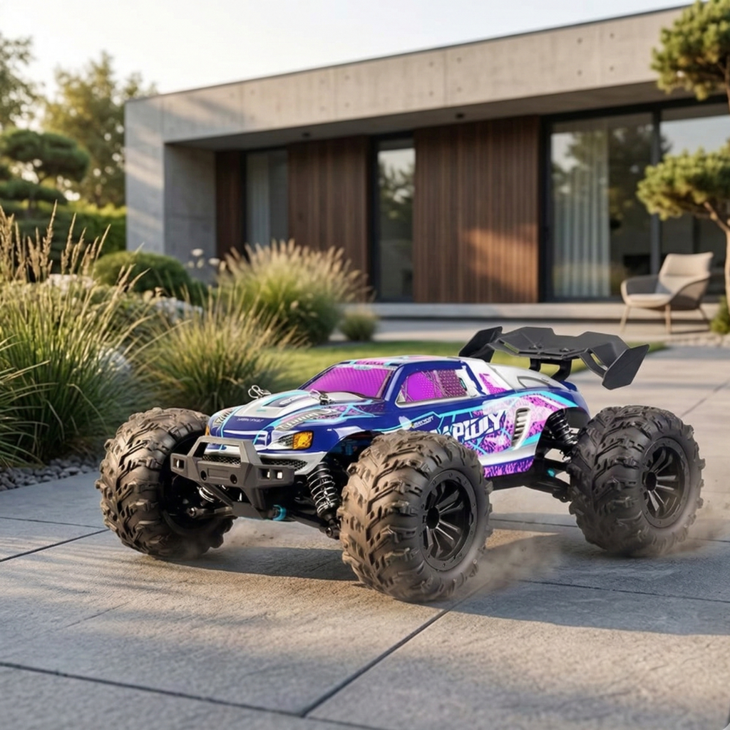 1:16 Scale 4WD RC Monster Truck 70 Kilometers Per Hour High Speed Off Road Crawler | Temsk