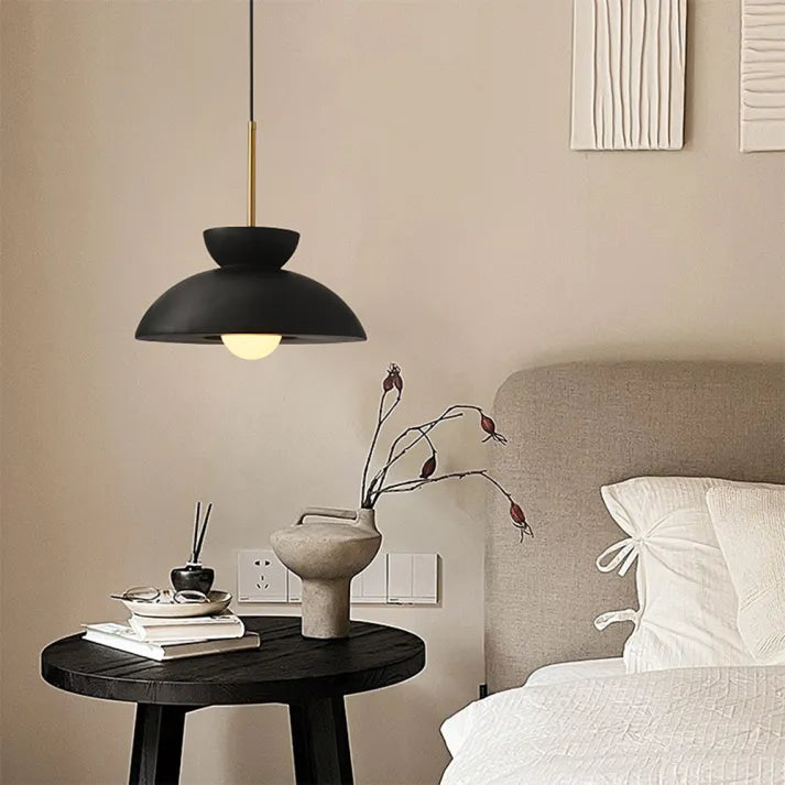 Virelle | Nordic Minimalist Pendant Light With Warm Glow | Snurv | Temsk
