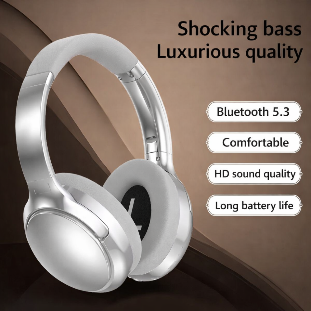 Temsk Wireless TV Headphones With Base Unit For Private Home Listening