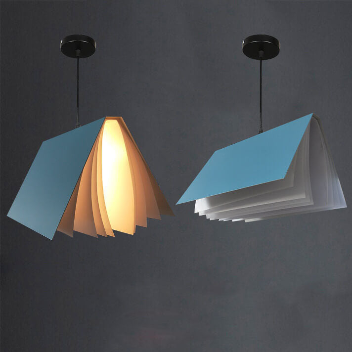 Fliegende Buch-Hängeleuchte moderne offene Buch-Deckenlampe | Temsk
