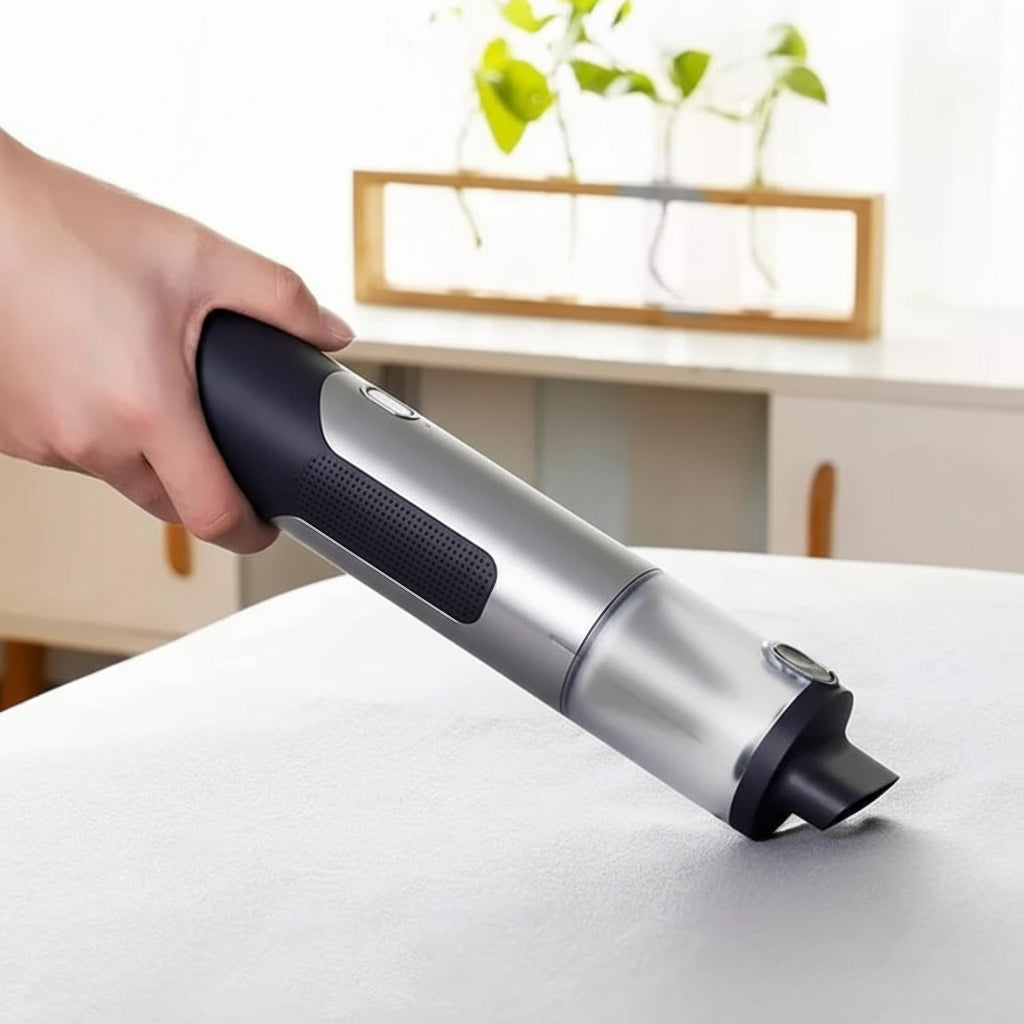 Compact Cordless Handheld Car Vacuum For Quick Auto Interior Cleaning | Temsk