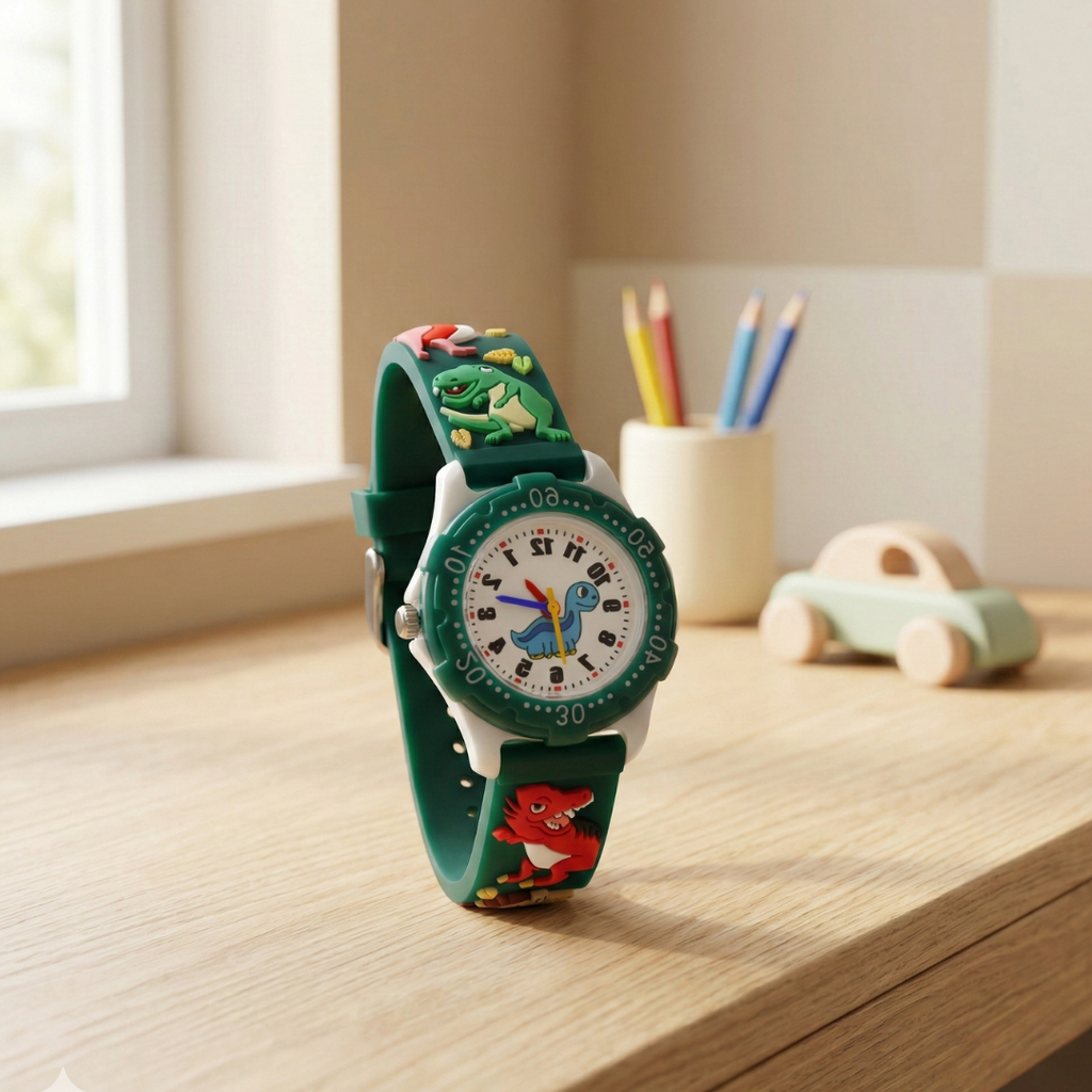 Dinosaur Quartz Kids Watch For Fun And Everyday Adventures | Temsk