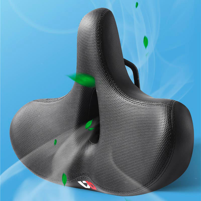 AuroraCycle Ultra Wide Bike Saddle For Pain Relief On Rides | Temsk