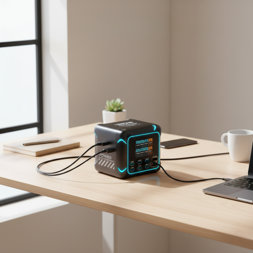 PowerHub 300W GaN nabíječka s více porty pro všechna vaše zařízení | Temsk