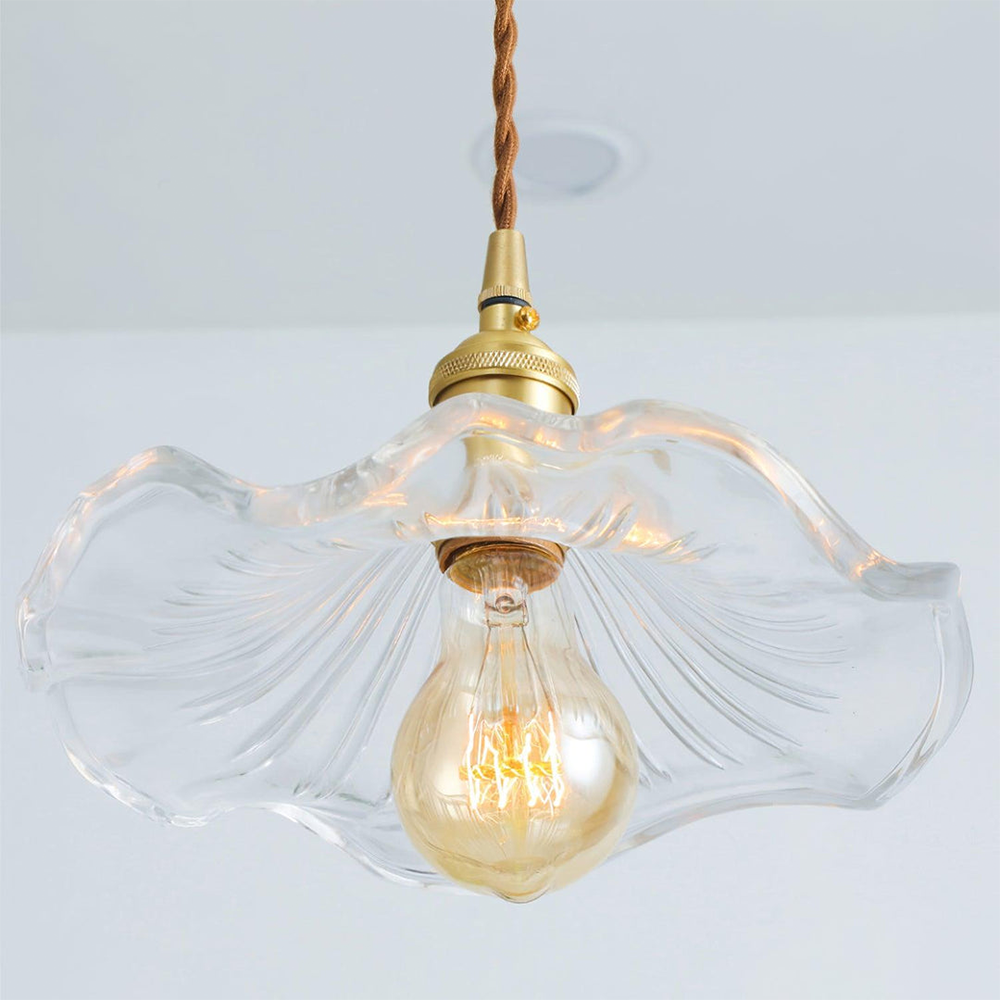 Verleihen Sie Ihrem Raum mit der Flower Glass LED-Pendelleuchte Stil | Temsk