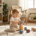 Soft Sensory Stacking Blocks With Teething Cubes For Babies | Temsk