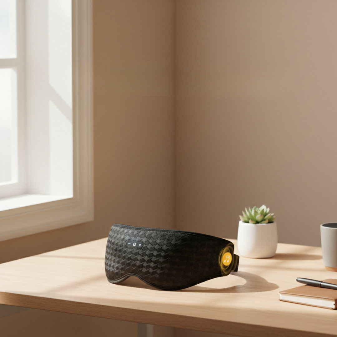 Bluetooth Sleep Mask With Audio For Nighttime Comfort | Temsk