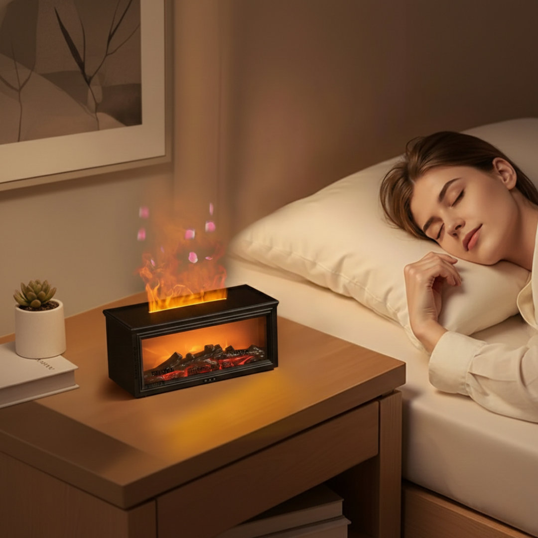 Ultrazvukový aroma difuzér Flame Mist pro domácnost nebo kancelář | Temsk