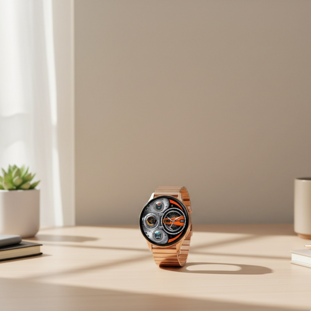 Women’s AMOLED Smartwatch With Waterproof Design And Bluetooth Calling | Temsk