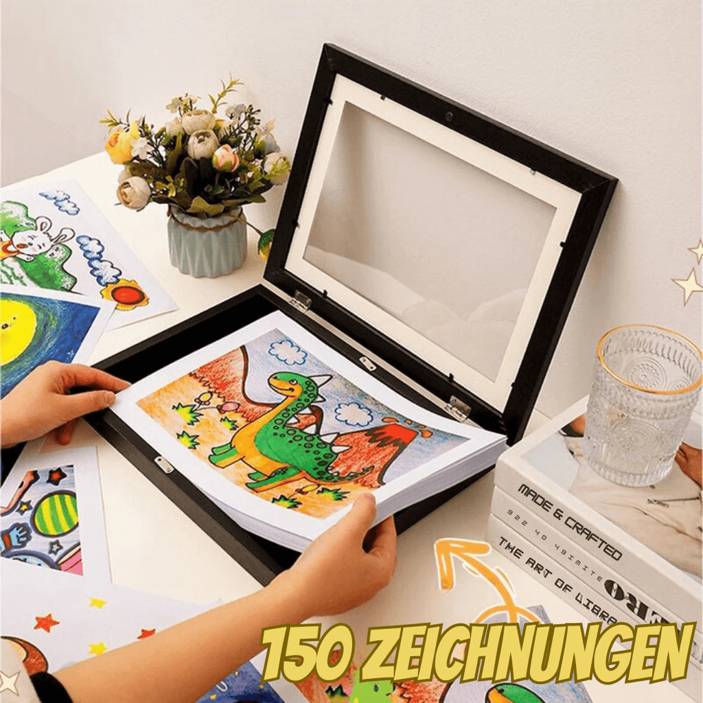 ArtKeeps Picture Frame for Storing and Presenting Kids Artwork | Temsk
