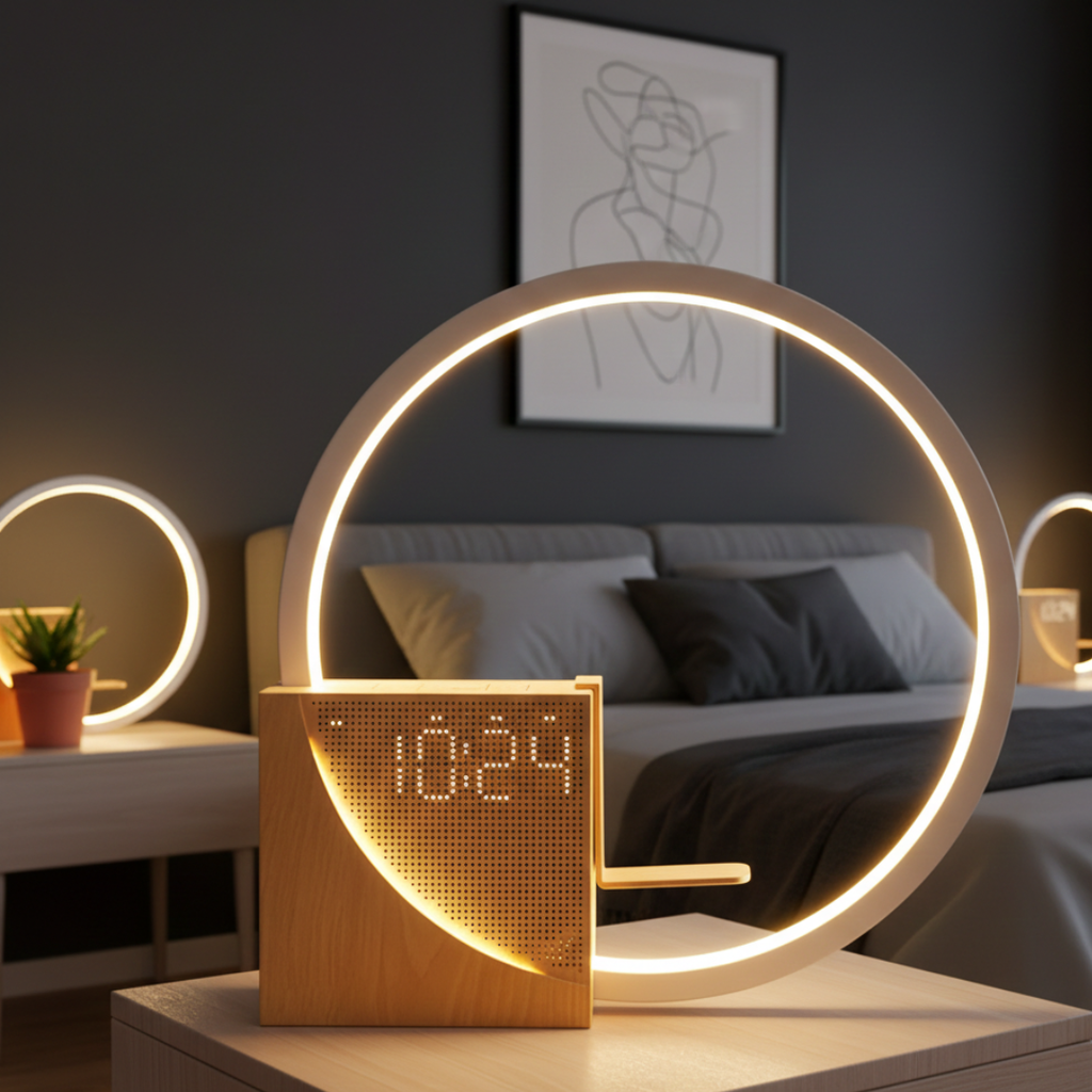 Touch Bedside Lamp With White Noise For Sleep In Bedroom | Temsk