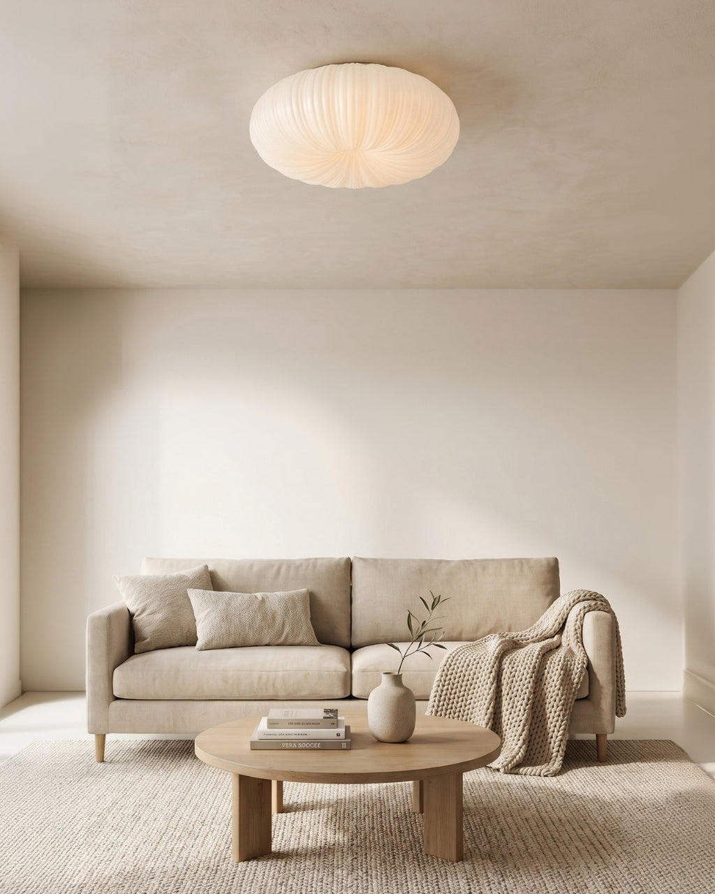 Iris Scandinavian Dimmable Ceiling Light With Metal And Acrylic Remote Control | Temsk