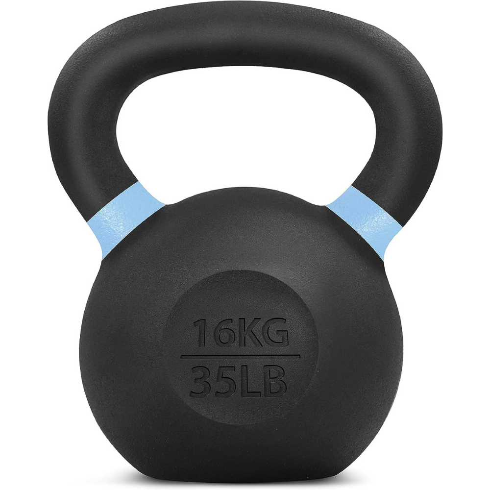 Cast Iron Kettlebell For Full Body Strength Training, Durable Home Gym Equipment | Temsk