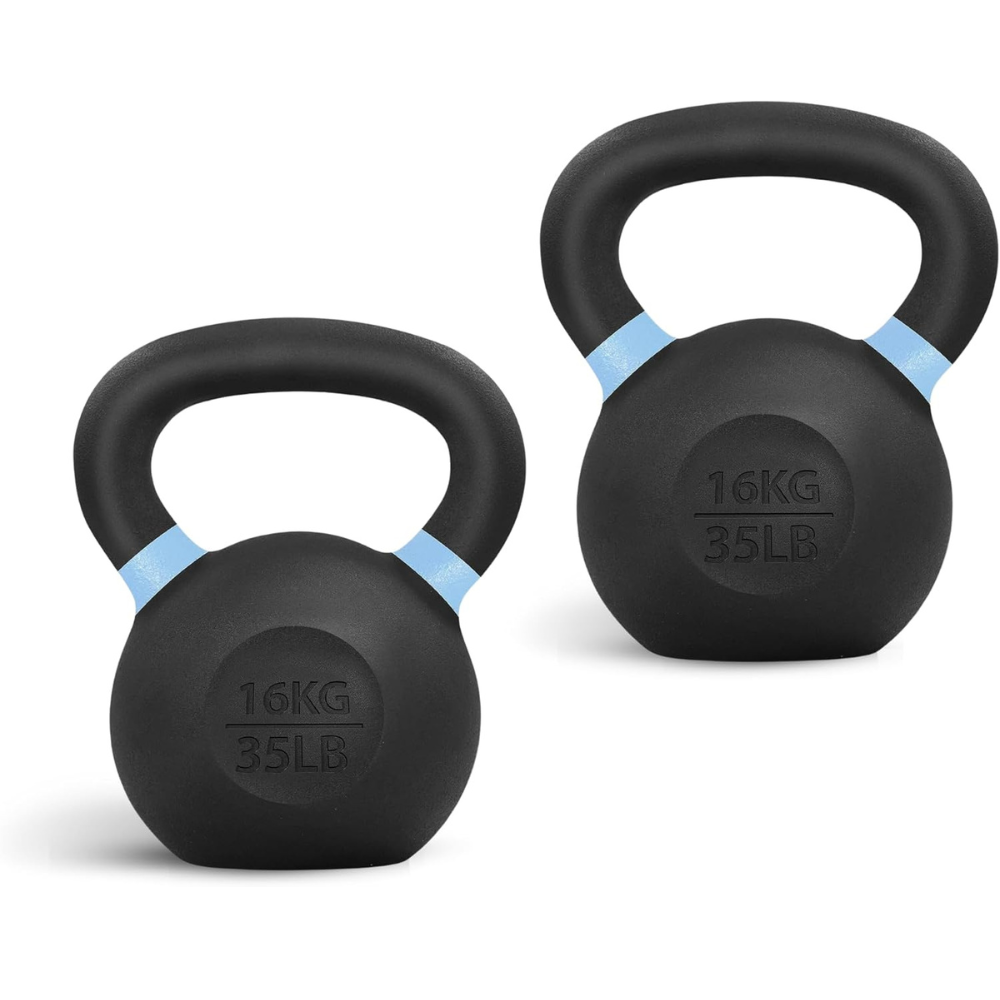 Cast Iron Kettlebell For Full Body Strength Training, Durable Home Gym Equipment | Temsk
