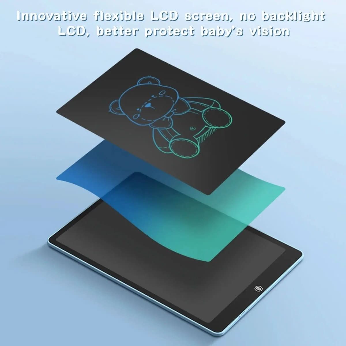 NovaSketch LCD Tegnebræt til Børn og Rejser På Farten | Temsk
