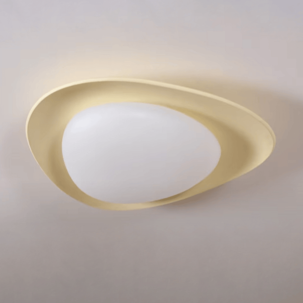 Harpol oval loftslampe, dæmpbar LED, grøn eller beige, 3000K-6000K, 36 cm eller 46 cm | Temsk