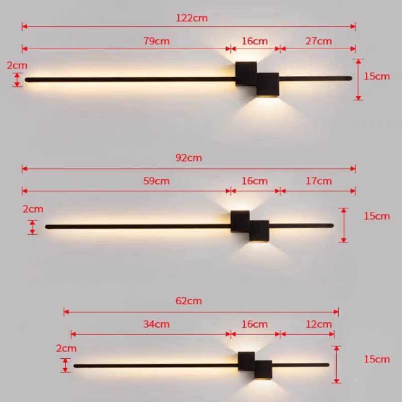 AstraLine Minimalistische LED-Wandlampe Für Eine Moderne Atmosphäre | Temsk
