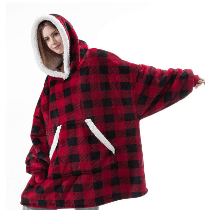 CozyNest Fleece Hoodie Blanket For Ultimate Comfort | Temsk