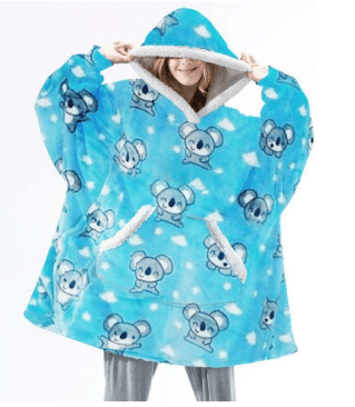 CozyNest Fleece Hoodie Blanket For Ultimate Comfort | Temsk