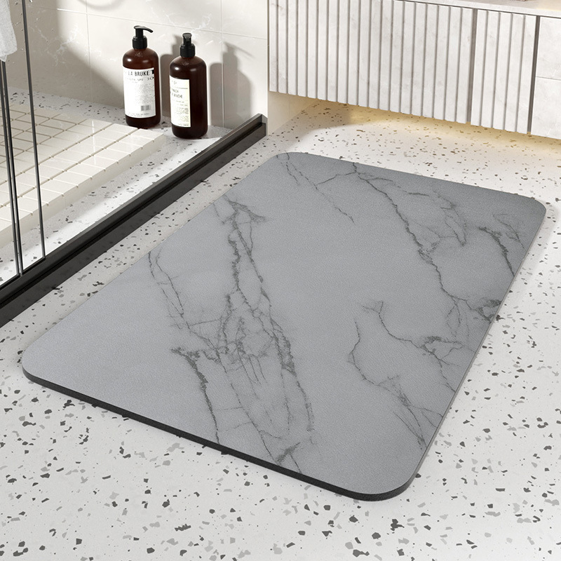 Diatom Stone Quick Dry Marble Bath Mat For Home Non Slip | Temsk