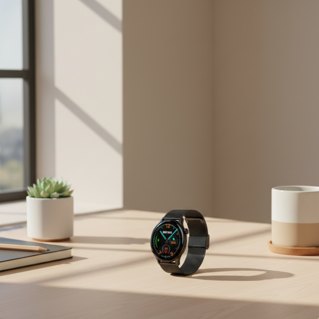Women’s AMOLED Smartwatch With Waterproof Design And Bluetooth Calling | Temsk