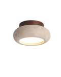 Acrylic Ceiling Lamp In Walnut Beige Tones For Living Room, Bedroom, Hallway | Temsk